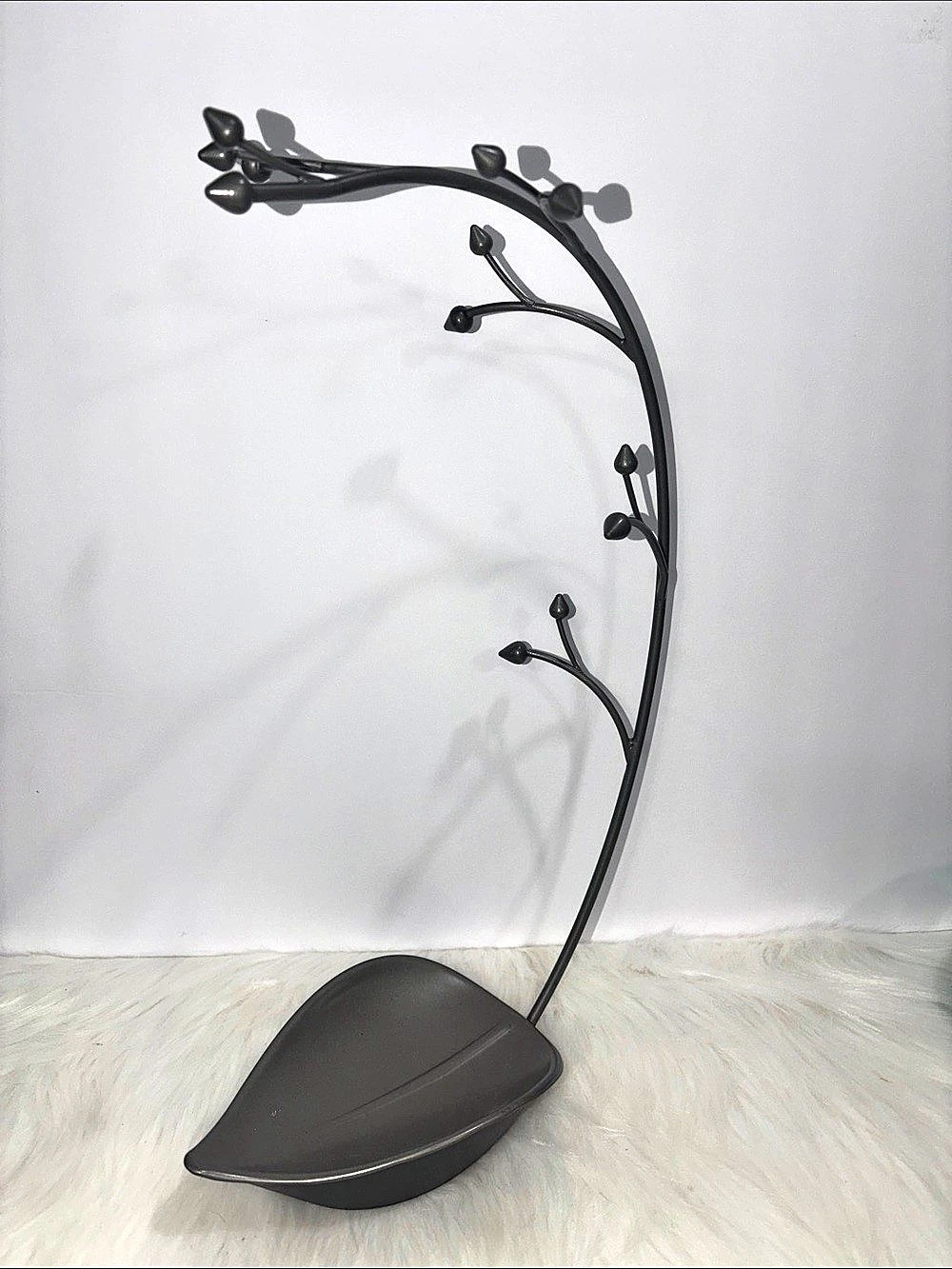 Umbra Orchid Jewelry Tree Decor in Black